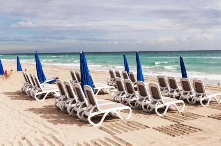Beachfront Resort - Pool - Ocean View Balcony- Gym Miami Beach Ngoại thất bức ảnh
